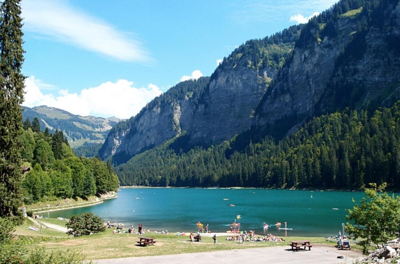 Relai S11 Grand Et Lumineux Studio Avec Coin Montagne 4-6 Pers, Wifi, 30M Des Pistes, Grand Balcon, Draps Non Compris Saint-Jean-dʼAulps Eksteriør billede
