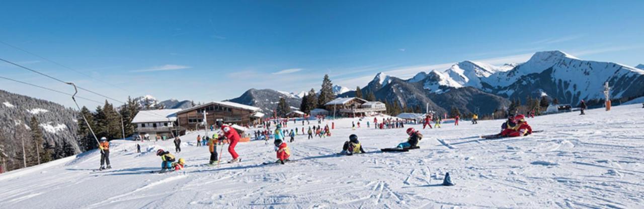 Relai S11 Grand Et Lumineux Studio Avec Coin Montagne 4-6 Pers, Wifi, 30M Des Pistes, Grand Balcon, Draps Non Compris Saint-Jean-dʼAulps Eksteriør billede