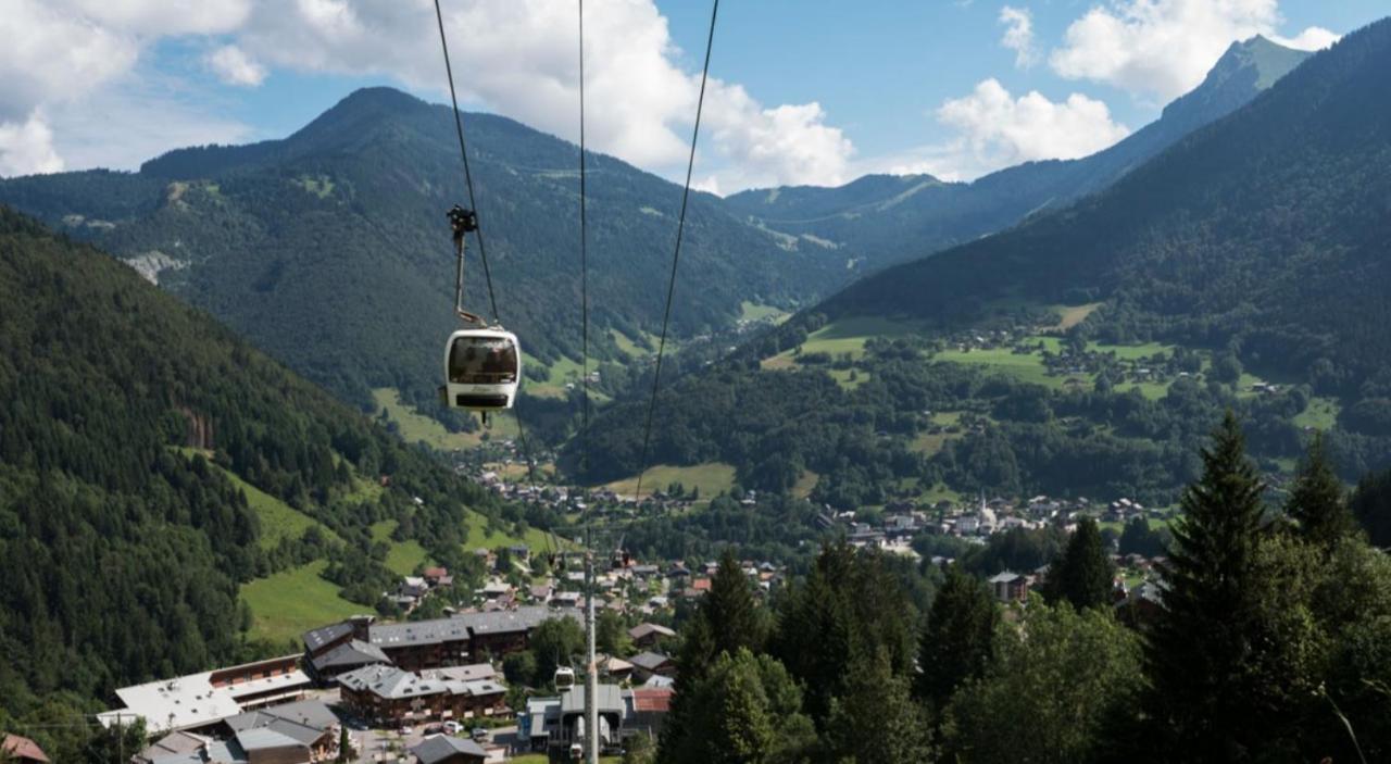 Relai S11 Grand Et Lumineux Studio Avec Coin Montagne 4-6 Pers, Wifi, 30M Des Pistes, Grand Balcon, Draps Non Compris Saint-Jean-dʼAulps Eksteriør billede