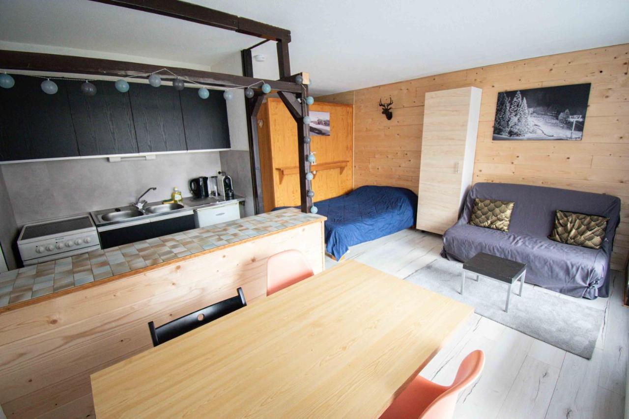 Relai S11 Grand Et Lumineux Studio Avec Coin Montagne 4-6 Pers, Wifi, 30M Des Pistes, Grand Balcon, Draps Non Compris Saint-Jean-dʼAulps Eksteriør billede