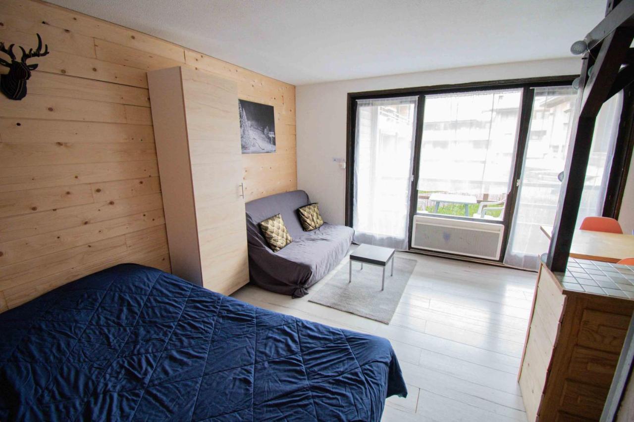 Relai S11 Grand Et Lumineux Studio Avec Coin Montagne 4-6 Pers, Wifi, 30M Des Pistes, Grand Balcon, Draps Non Compris Saint-Jean-dʼAulps Eksteriør billede