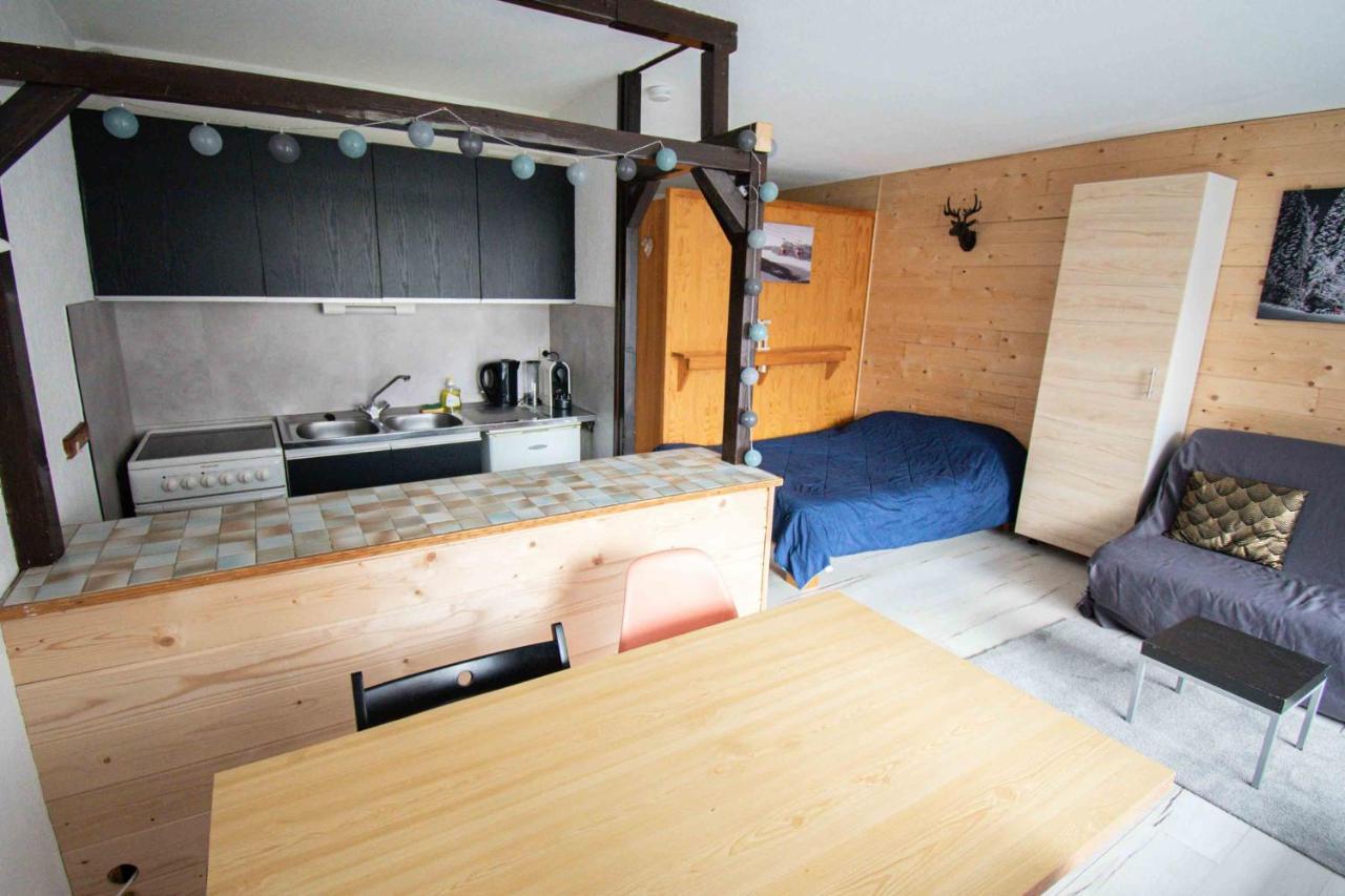 Relai S11 Grand Et Lumineux Studio Avec Coin Montagne 4-6 Pers, Wifi, 30M Des Pistes, Grand Balcon, Draps Non Compris Saint-Jean-dʼAulps Eksteriør billede